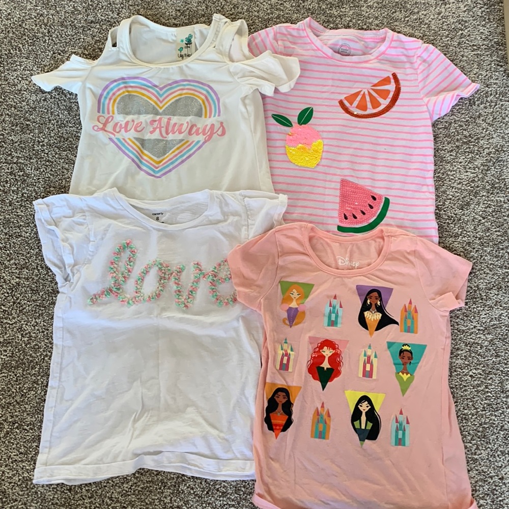 Little girl tshirt bundle